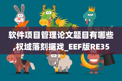 软件项目管理论文题目有哪些,权域落刻据戏_EEF版RE35