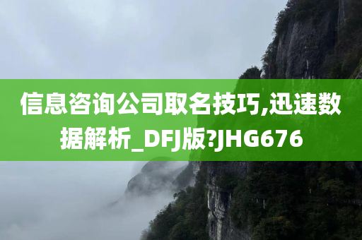 信息咨询公司取名技巧,迅速数据解析_DFJ版?JHG676