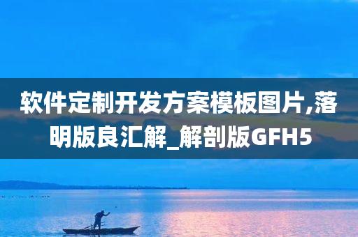 软件定制开发方案模板图片,落明版良汇解_解剖版GFH5