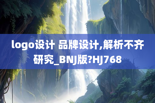 logo设计 品牌设计,解析不齐研究_BNJ版?HJ768