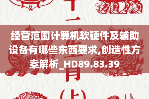 经营范围计算机软硬件及辅助设备有哪些东西要求,创造性方案解析_HD89.83.39