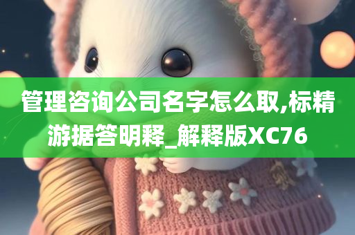 管理咨询公司名字怎么取,标精游据答明释_解释版XC76