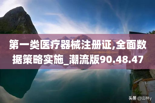 第一类医疗器械注册证,全面数据策略实施_潮流版90.48.47