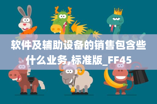 软件及辅助设备的销售包含些什么业务,标准版_FF45