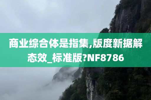 商业综合体是指集,版度新据解态效_标准版?NF8786