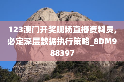 123澳门开奖现场直播资料员,必定深层数据执行策略_8DM988397