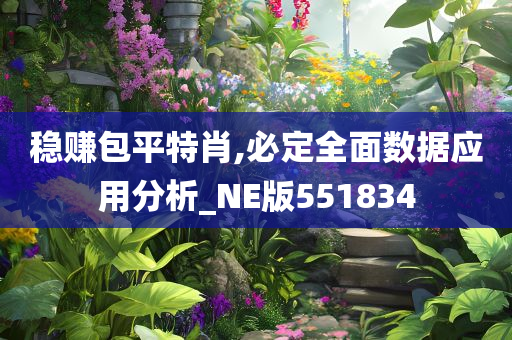 稳赚包平特肖,必定全面数据应用分析_NE版551834