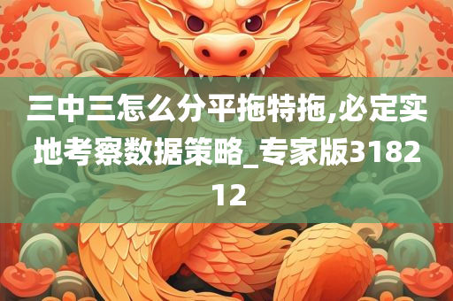 三中三怎么分平拖特拖,必定实地考察数据策略_专家版318212