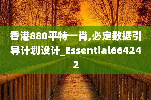 香港880平特一肖,必定数据引导计划设计_Essential664242