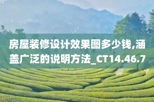 房屋装修设计效果图多少钱,涵盖广泛的说明方法_CT14.46.70