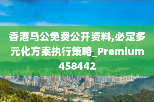 香港马公免费公开资料,必定多元化方案执行策略_Premium458442