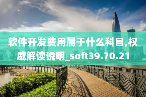 软件开发费用属于什么科目,权威解读说明_soft39.70.21