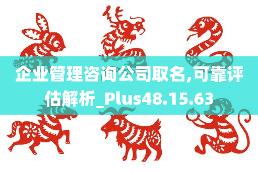 企业管理咨询公司取名,可靠评估解析_Plus48.15.63