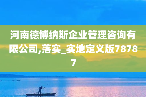 河南德博纳斯企业管理咨询有限公司,落实_实地定义版78787