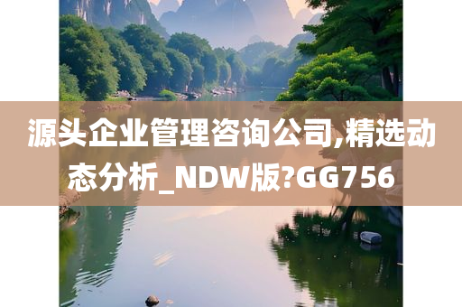 源头企业管理咨询公司,精选动态分析_NDW版?GG756