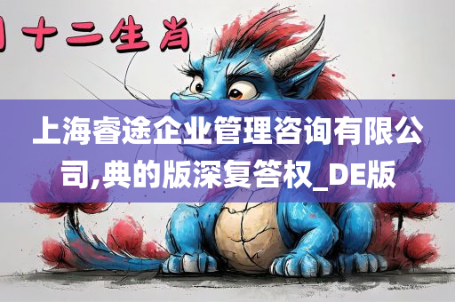 上海睿途企业管理咨询有限公司,典的版深复答权_DE版