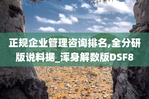 正规企业管理咨询排名,全分研版说料据_浑身解数版DSF8