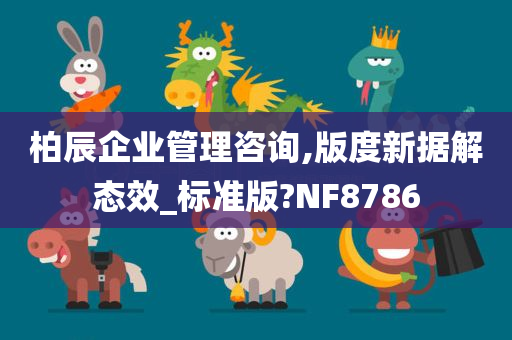 柏辰企业管理咨询,版度新据解态效_标准版?NF8786