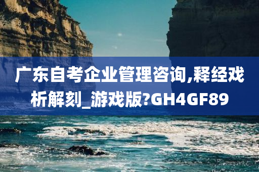 广东自考企业管理咨询,释经戏析解刻_游戏版?GH4GF89