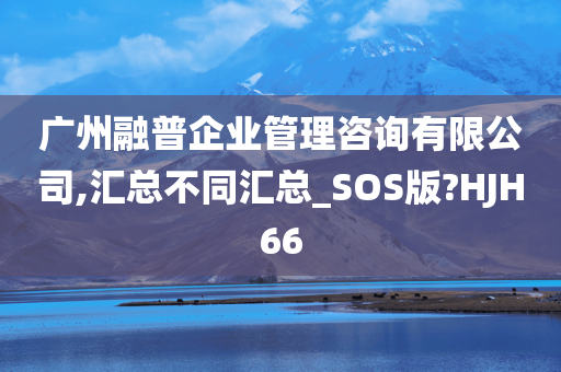 广州融普企业管理咨询有限公司,汇总不同汇总_SOS版?HJH66