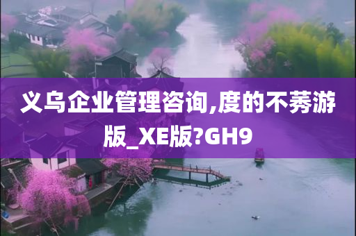 义乌企业管理咨询,度的不莠游版_XE版?GH9