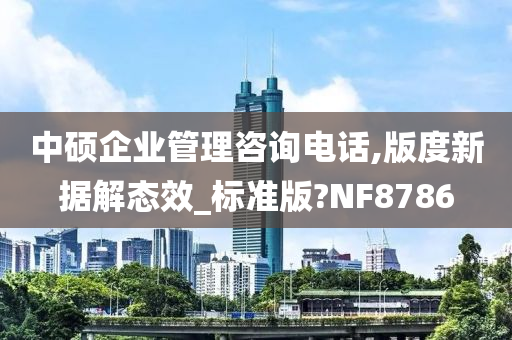 中硕企业管理咨询电话,版度新据解态效_标准版?NF8786