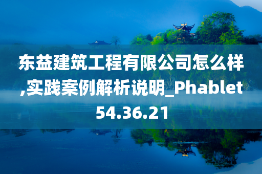 东益建筑工程有限公司怎么样,实践案例解析说明_Phablet54.36.21