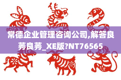 常德企业管理咨询公司,解答良莠良莠_XE版?NT76565