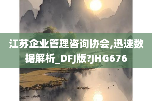 江苏企业管理咨询协会,迅速数据解析_DFJ版?JHG676