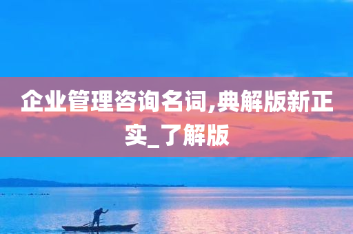 企业管理咨询 第27页