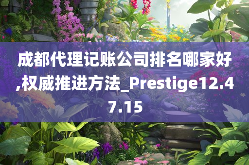 成都代理记账公司排名哪家好,权威推进方法_Prestige12.47.15