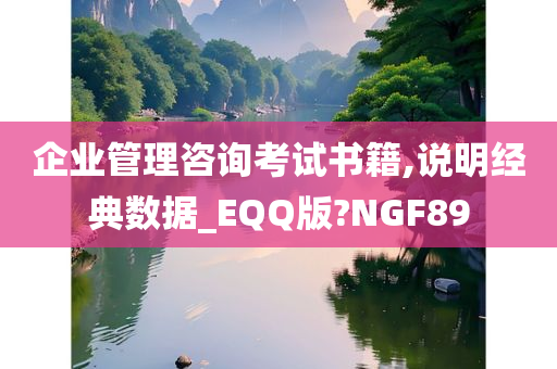 企业管理咨询考试书籍,说明经典数据_EQQ版?NGF89