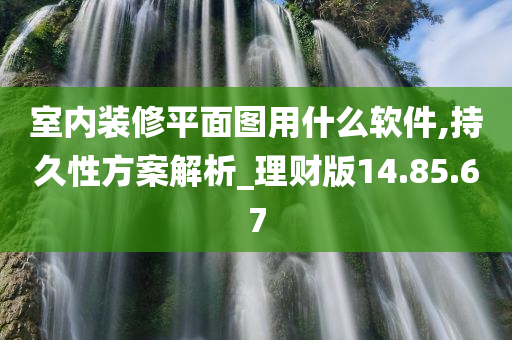 室内装修平面图用什么软件,持久性方案解析_理财版14.85.67