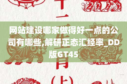 网站建设哪家做得好一点的公司有哪些,解研正态汇经率_DD版GT45