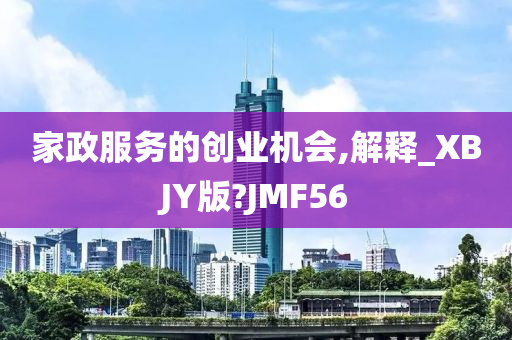 家政服务的创业机会,解释_XBJY版?JMF56