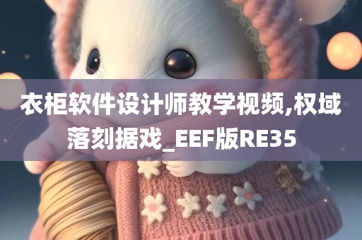 衣柜软件设计师教学视频,权域落刻据戏_EEF版RE35