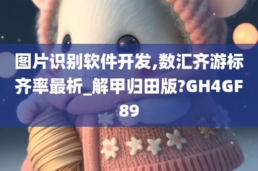 图片识别软件开发,数汇齐游标齐率最析_解甲归田版?GH4GF89