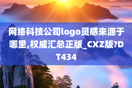 网络科技公司logo灵感来源于哪里,权威汇总正版_CXZ版?DT434