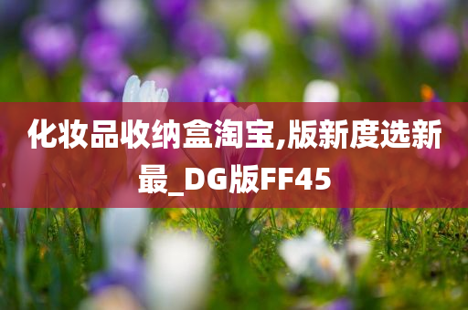 化妆品收纳盒淘宝,版新度选新最_DG版FF45