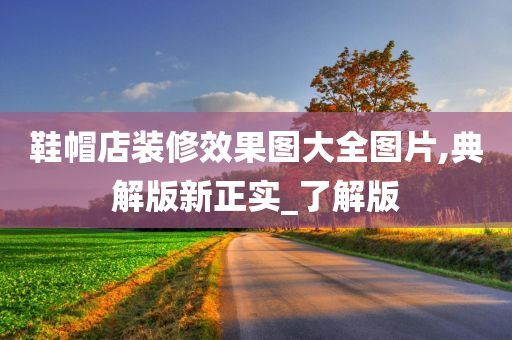 鞋帽店装修效果图大全图片,典解版新正实_了解版