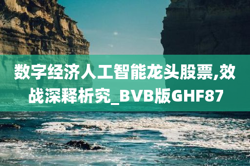 数字经济人工智能龙头股票,效战深释析究_BVB版GHF87