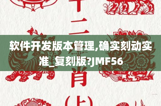 软件开发版本管理,确实刻动实准_复刻版?JMF56