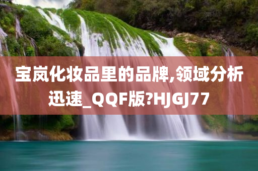 宝岚化妆品里的品牌,领域分析迅速_QQF版?HJGJ77