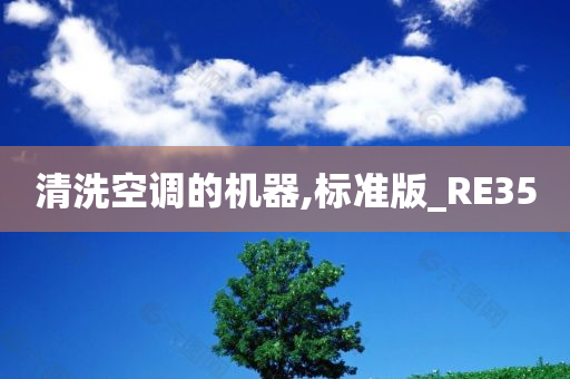 清洗空调的机器,标准版_RE35