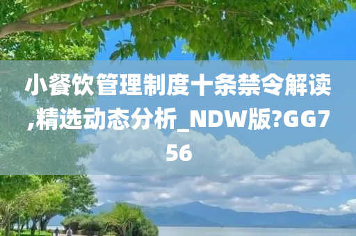 小餐饮管理制度十条禁令解读,精选动态分析_NDW版?GG756