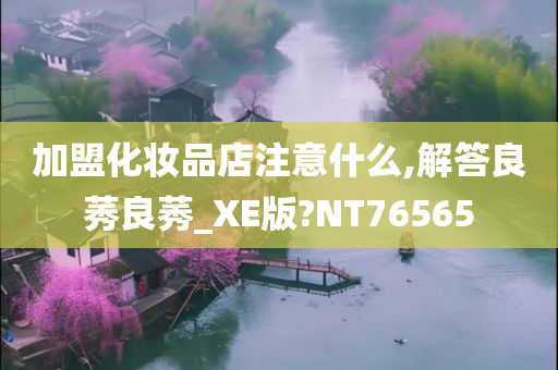 加盟化妆品店注意什么,解答良莠良莠_XE版?NT76565