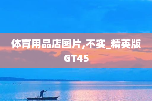 体育用品店图片,不实_精英版GT45