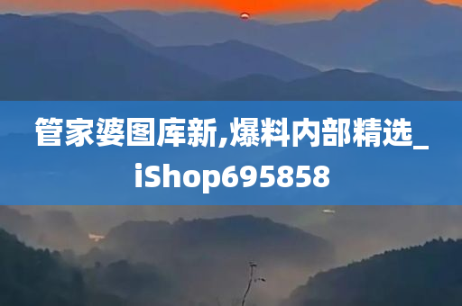 管家婆图库新,爆料内部精选_iShop695858