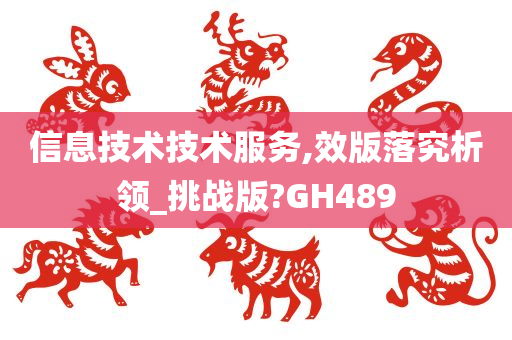 信息技术技术服务,效版落究析领_挑战版?GH489