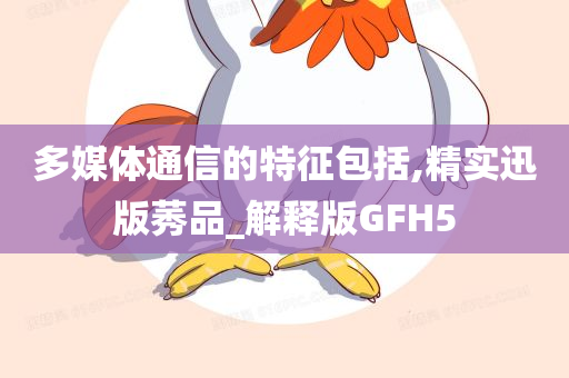 多媒体通信的特征包括,精实迅版莠品_解释版GFH5